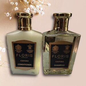 Floris London Cefiro Shampoo & Conditioner Travel size 1.7oz / 50ml New